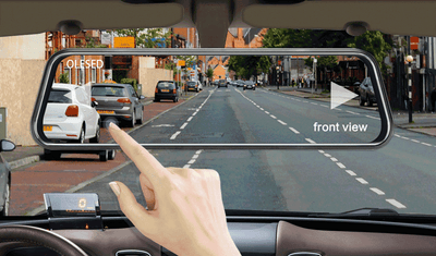 Espejo Retrovisor con Cámara Dashcam Dual Frontal y Trasera - Image 32