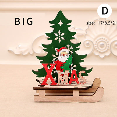 Adornos Navideños de Madera con Celebridades - Caja de Regalos para Adultos Mayores - Image 8
