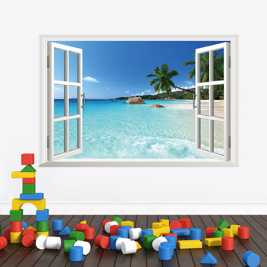 Vinilo Decorativo Vista al Mar para Ventanas - Image 3