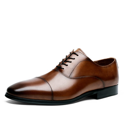 Zapatos de Cuero Ejecutivos Articulados de Tres Secciones - Image 11