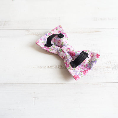 Collar Pajarita Doble Capa con Flor para Perro - Image 4