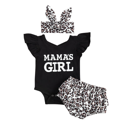 Conjunto Infantil: Top Estilizado y Shorts Estampados con Diadema Gratis - Image 4