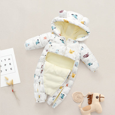 Pijama Infantil de Invierno con Forro Polar Grueso - Image 5