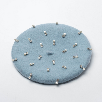 Boina de Lana con Strass Elegante - Image 4