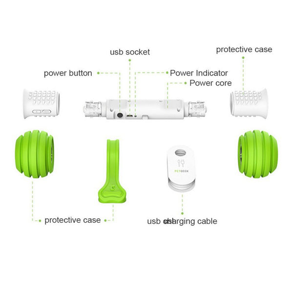 Hueso Juguete Automático Eléctrico para Perros Happy Bone