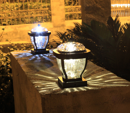 Lámpara Solar LED Impermeable para Jardín y Exteriores
