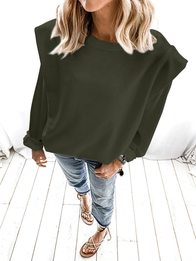 Sudadera Acolchada de Manga Larga para Otoño e Invierno - Diseño Holgado y Cómodo - Image 10