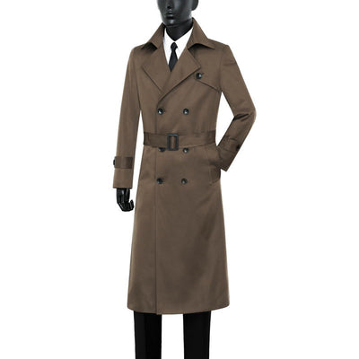 Abrigo de Moda Coreana para Hombre - Colección Otoño - Image 12