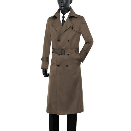Abrigo de Moda Coreana para Hombre - Colección Otoño - Image 12