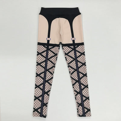 Leggings Yoga con Estampado Mesh - Image 7