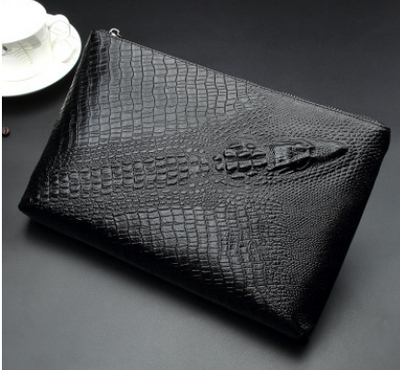 Bolso de Cuero Premium para Hombre - Cartera Clutch de Piel Genuina - Image 10
