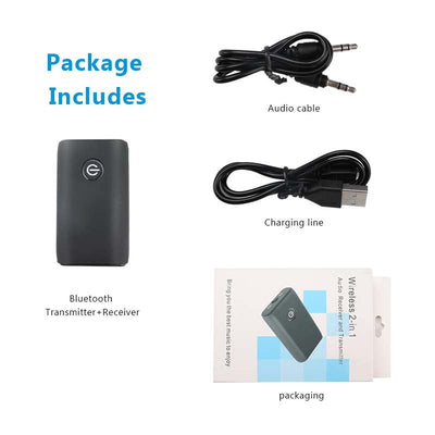 Transmisor y Receptor Bluetooth 5.0 2 en 1 Recargable - Image 10