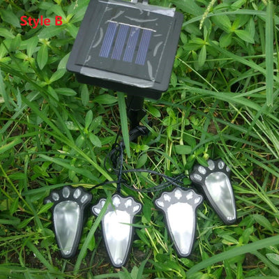 Luces Solares Decorativas con Huella de Pata - Lámparas LED para Jardín - Image 15