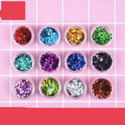 Set de Purpurina DIY 12 Colores Brillantes - Image 13