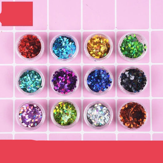 Set de Purpurina DIY 12 Colores Brillantes - Image 13