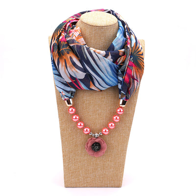 Collar Pañuelo de Gasa de Perlas - Image 13