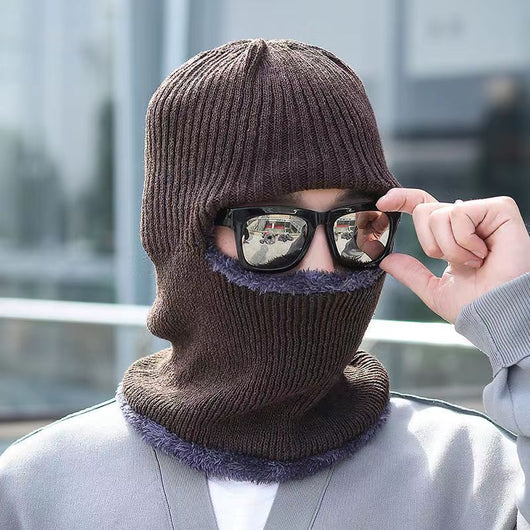 Gorro Térmico Unisex con Protección de Cuello - Tejido Grueso y Forro Terry - Image 6