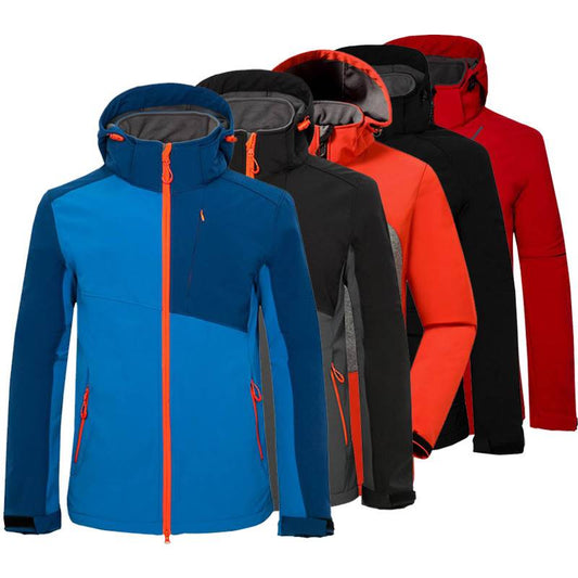 Chaqueta Impermeable para Montaña y Trekking - Soft Shell Premium