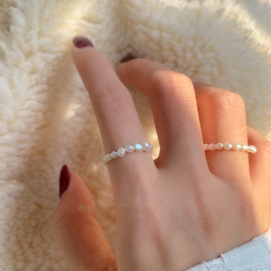 Anillo de Perla Barroca
