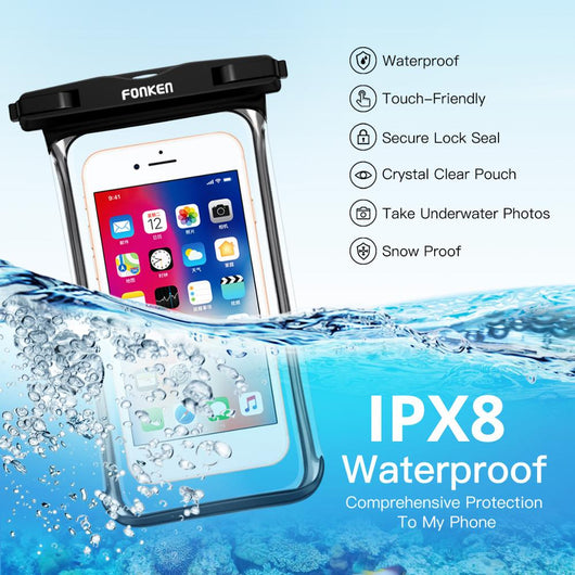 Funda Impermeable con Pantalla Táctil para Teléfono Móvil - Image 4