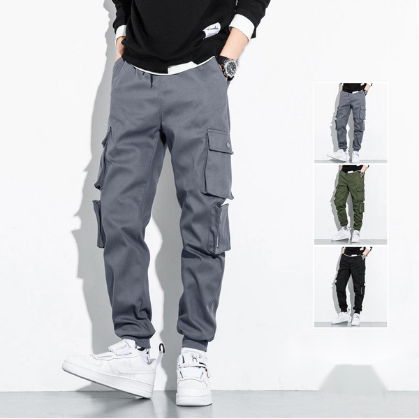 Pantalones Overol Holgados para Hombre Otoño-Invierno Talla XL