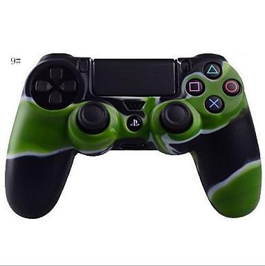 Funda Protectora Camuflaje para Control PS4 - Agarre Antideslizante Verde - Image 9