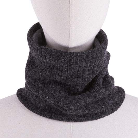 Bufanda Tipo Capucha de Lana Tejida para Hombre y Mujer - Abrigo Versátil - Image 5