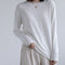 Blusa Ajustada de Cuello Alto en Punto
