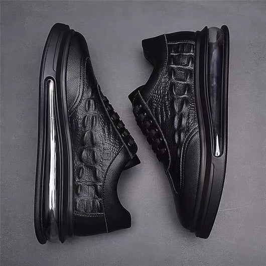 Zapatillas Deportivas Coreanas con Cámara de Aire Elevada - Estilo Casual Versátil