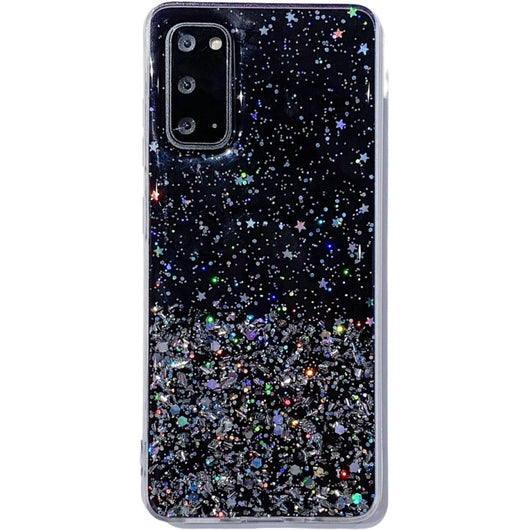 Funda Celular Efecto Cielo Estrellado con Acabado Plateado - Image 6