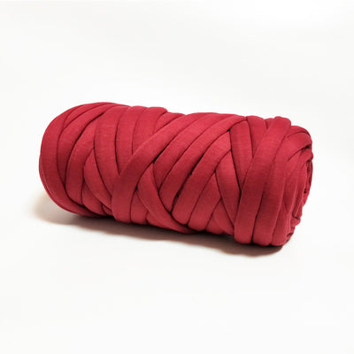 Red de Malla Artesanal de Línea Gruesa en Color Sólido - Image 12