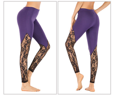 Leggings de Yoga con Detalles Patchwork - Image 4