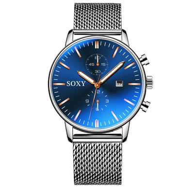 Reloj de Pulsera con Malla Metálica para Hombre - Image 12