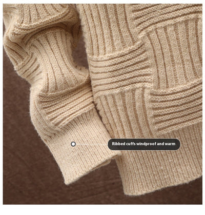 Suéter Básico Manga Larga Cuello Redondo para Hombre - Image 22