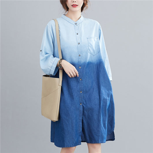 Camisa de Mezclilla con Degradado - Image 3