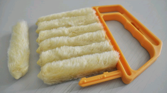 Cepillo Limpiador para Persianas Venecianas, Desmontable y Lavable