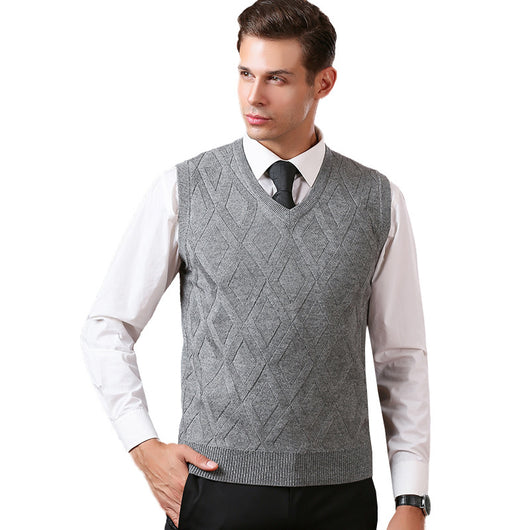 Chaleco Cardigan Sin Mangas Diamond para Hombre - Image 14