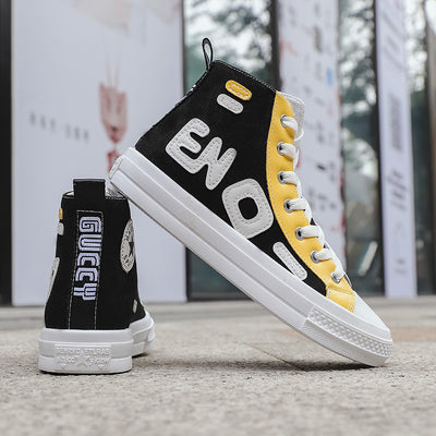 Zapatillas Altas de Lona Estilo Urbano - Image 7