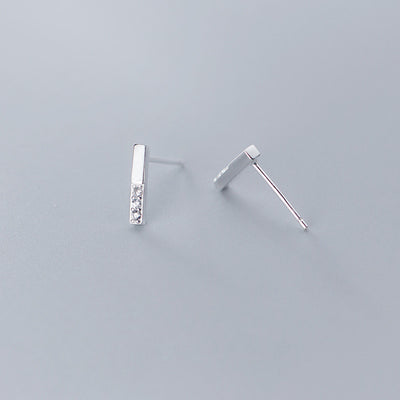 Aretes de Diamante S925 Plata Esterlina - Image 3
