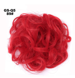 Moño Fluido Rizador con Cordón Ajustable - Extensión de Cabello Sintético - Image 10