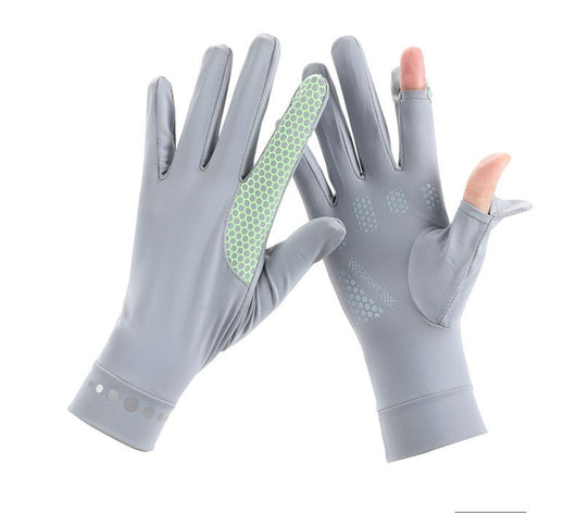 Guantes Protectores de Seda Helada con Filtro Solar - Transpirables y Elásticos - Image 25