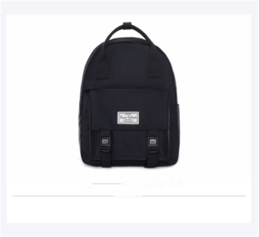 Mochila Universitaria de Color Sólido para Mujer