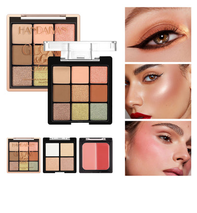 Paleta Multifunción: Sombra, Rubor e Iluminador 3 en 1 - Image 10