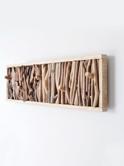Perchero de Madera Maciza sin Taladro para Pared - Image 6