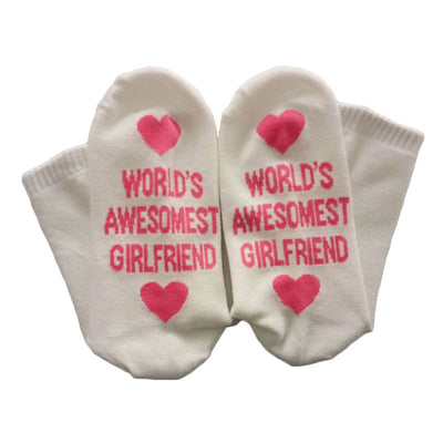 Calcetines Unisex de Algodón con Letras Divertidas - Regalo Perfecto para Parejas - Image 8