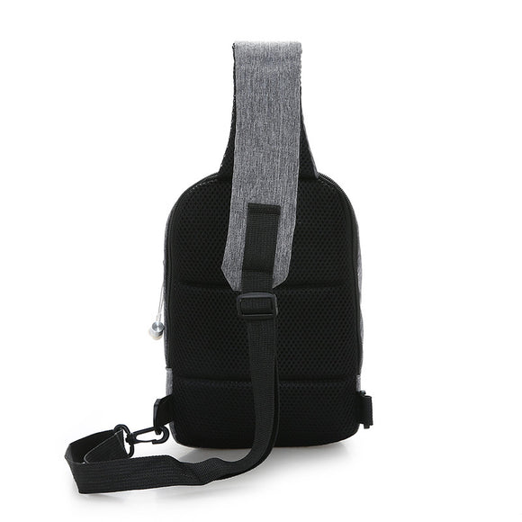 Bolsa Deportiva de Hombro Unisex en Colores Sólidos