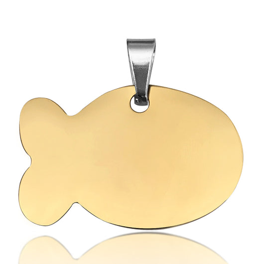 Placa de Identificación para Mascotas en Acero Inoxidable Titanio - Image 17