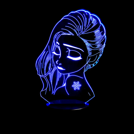 Lámpara Nocturna 3D Efecto Toque - Diseño Elegante - Image 5