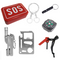 Kit de Emergencia Portátil SOS - Caja de Herramientas Multiusos para Camping y Supervivencia