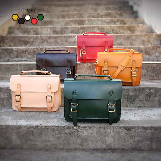 Bolsa de Cuero Artesanal con Asa Cruzada - Image 3